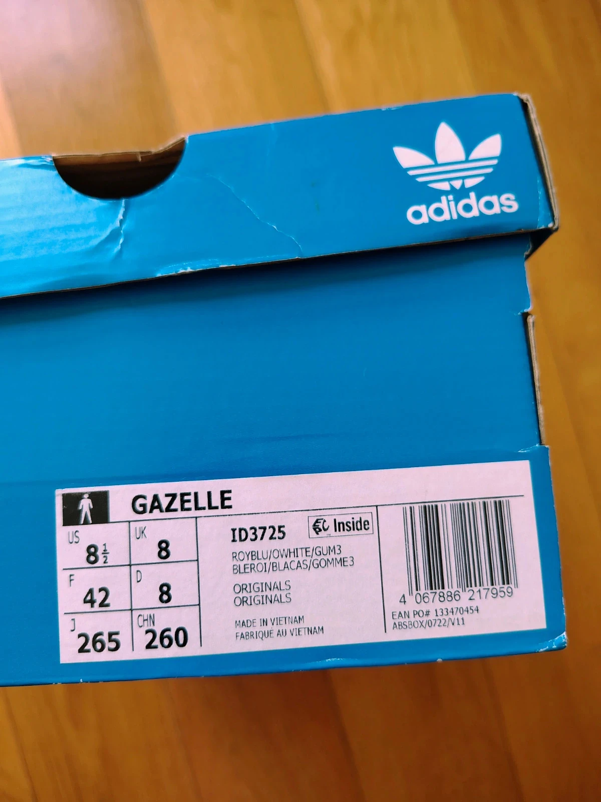Tênis masculino adidas originals Gazelle Itália edição especial Itália – photo 3